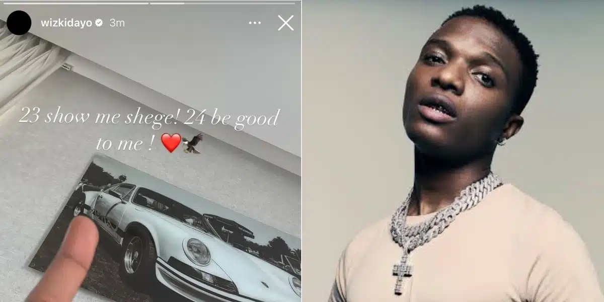 “23 show me shege, 24 treat me well.” Wizkid talks candidly about his struggles and says goodbye to 2023.