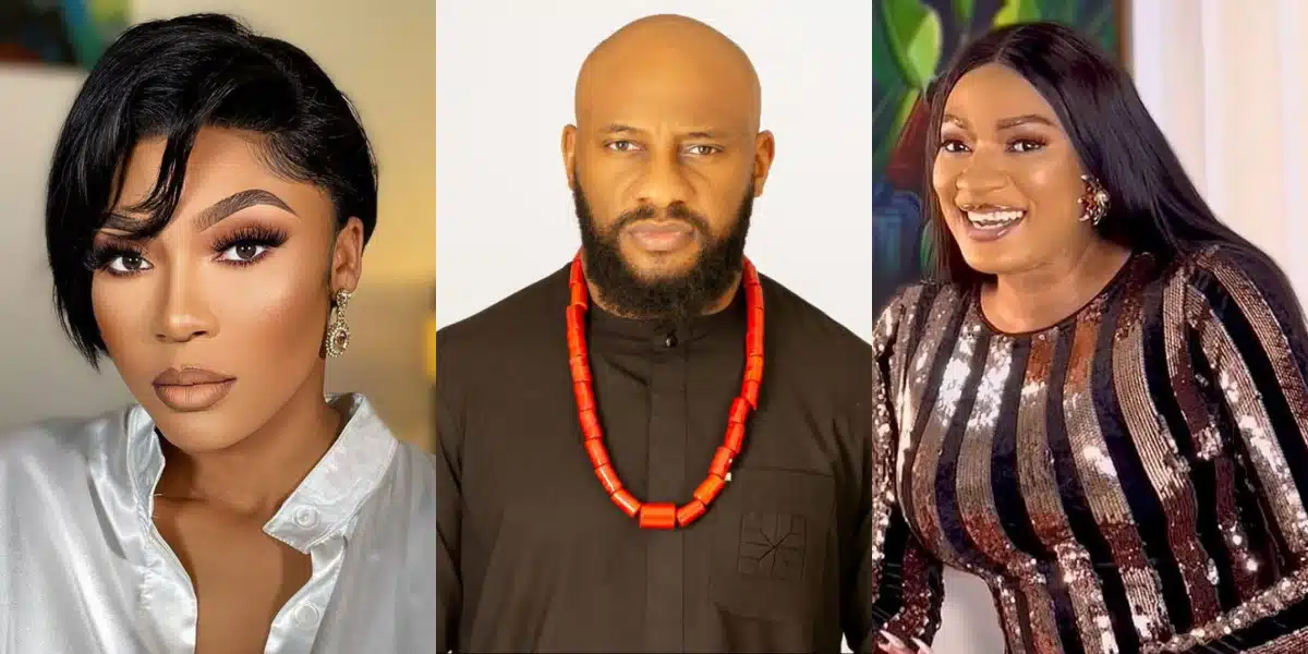 May Edochie is advised by Yomi Casual’s wife to “build your own identity, change the IG surname.”