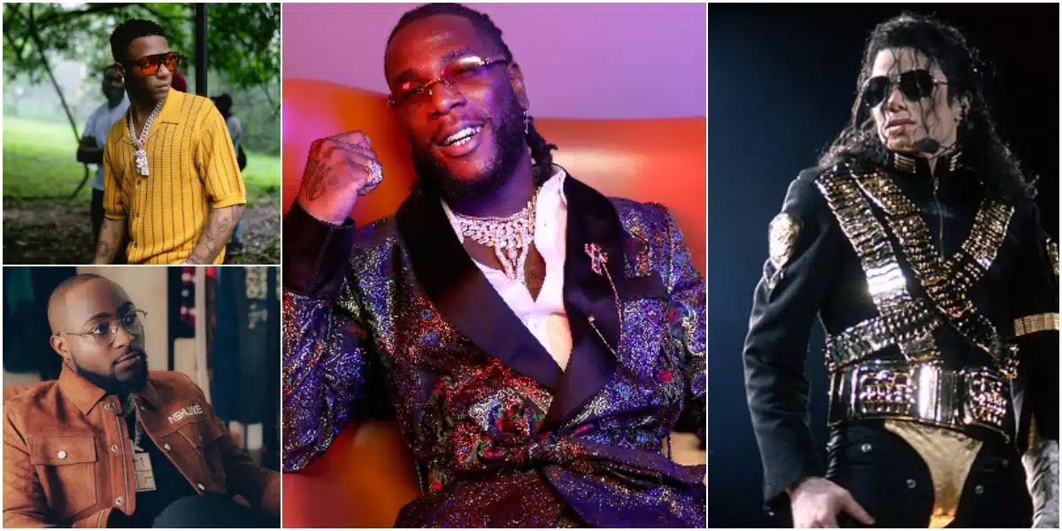 Man explains why Burna Boy is now on level with Michael Jackson: “Don’t compare him to Wizkid or Davido again.”