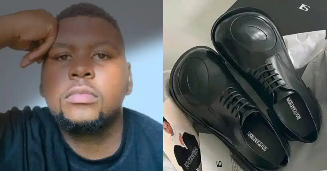 “I purchased it with my hard-earned money,” a father laments when his son refuses to put on the footwear he got for him