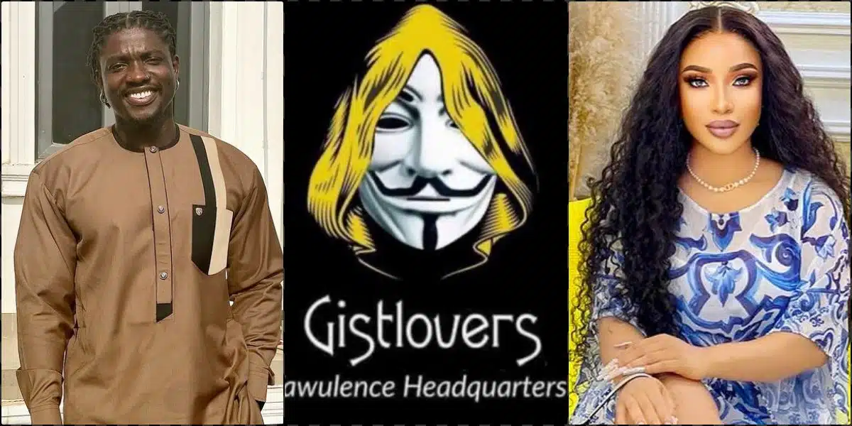 Proof provided by VeryDarkMan claims Tonto Dikeh is the Gistlover’s owner.