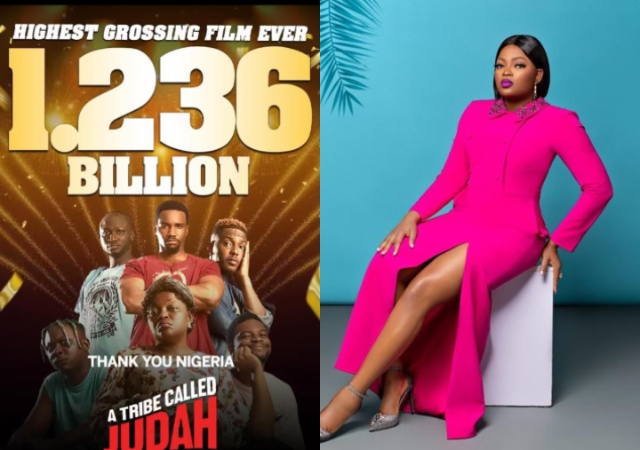 “I’m Not Sure of What I’m Typing.” Funke Akindele’s eyes are so stunning during her movie A Tribe Called Judah earns a record-breaking N1.236 billion.