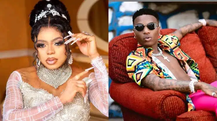 “If Wizkid invites me out, I’ll say yeah, I’m down for a hookup.” – Bobrisky