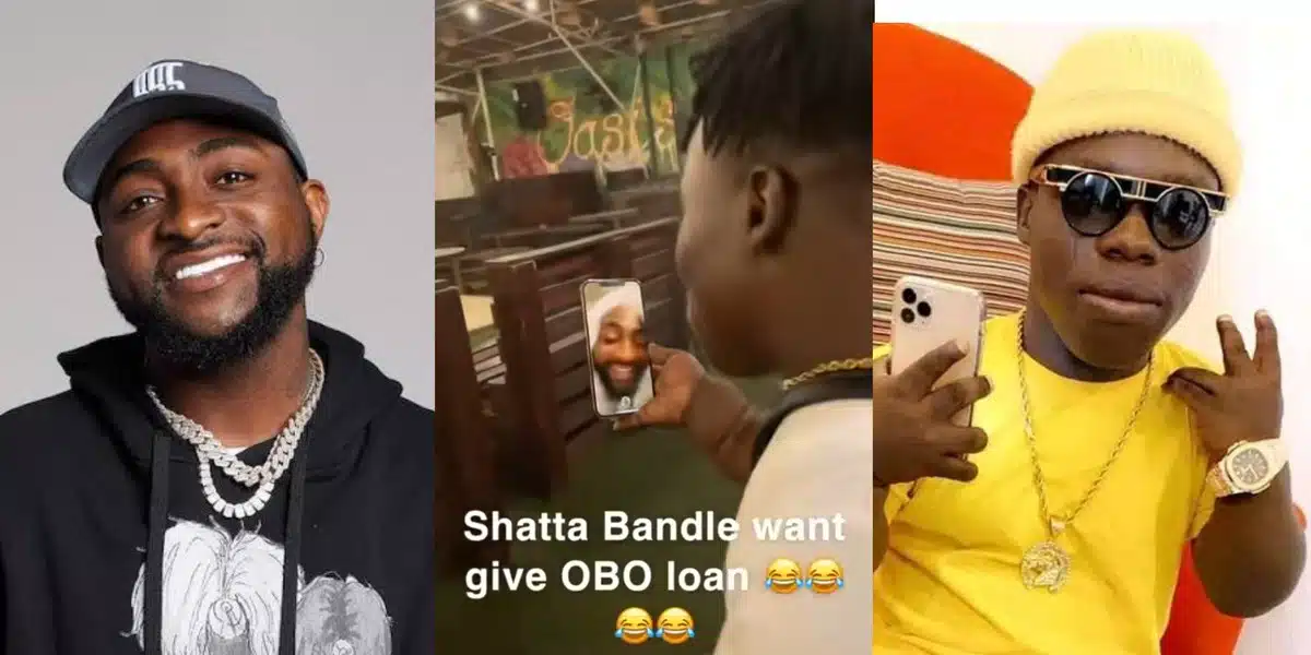 After Davido’s Grammy Awards loss, Shatta Bandle makes an outrageous offer to him, “You wan take loan.” This raises eyebrows.