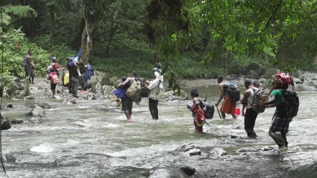 Interrupted migration via the Darien following the arrest of boat captains in Colombia