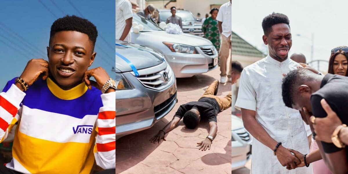 A Heartfelt Gesture: Moses Bliss Surprises Godfrey Gad with a Car, Igniting Joy and Gratitude